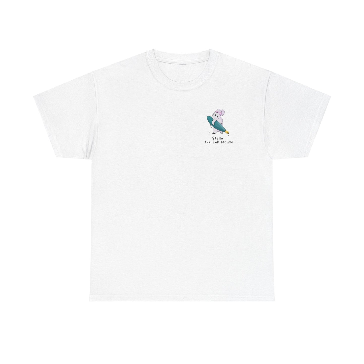 Stella the Ink Mouse Heavy Cotton Tee