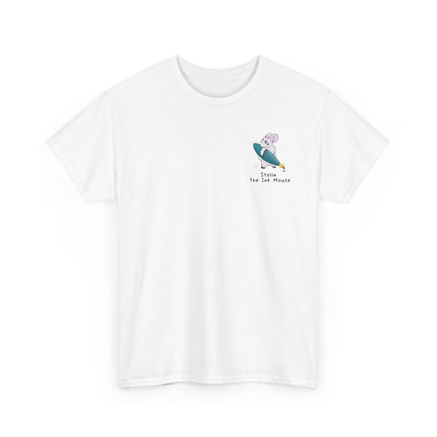 Stella the Ink Mouse Heavy Cotton Tee