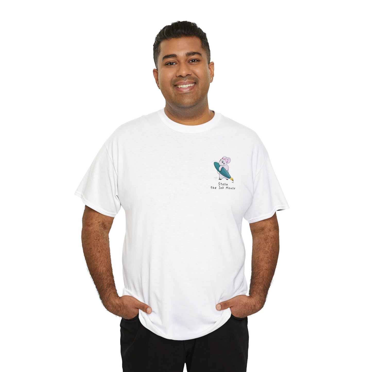 Stella the Ink Mouse Heavy Cotton Tee