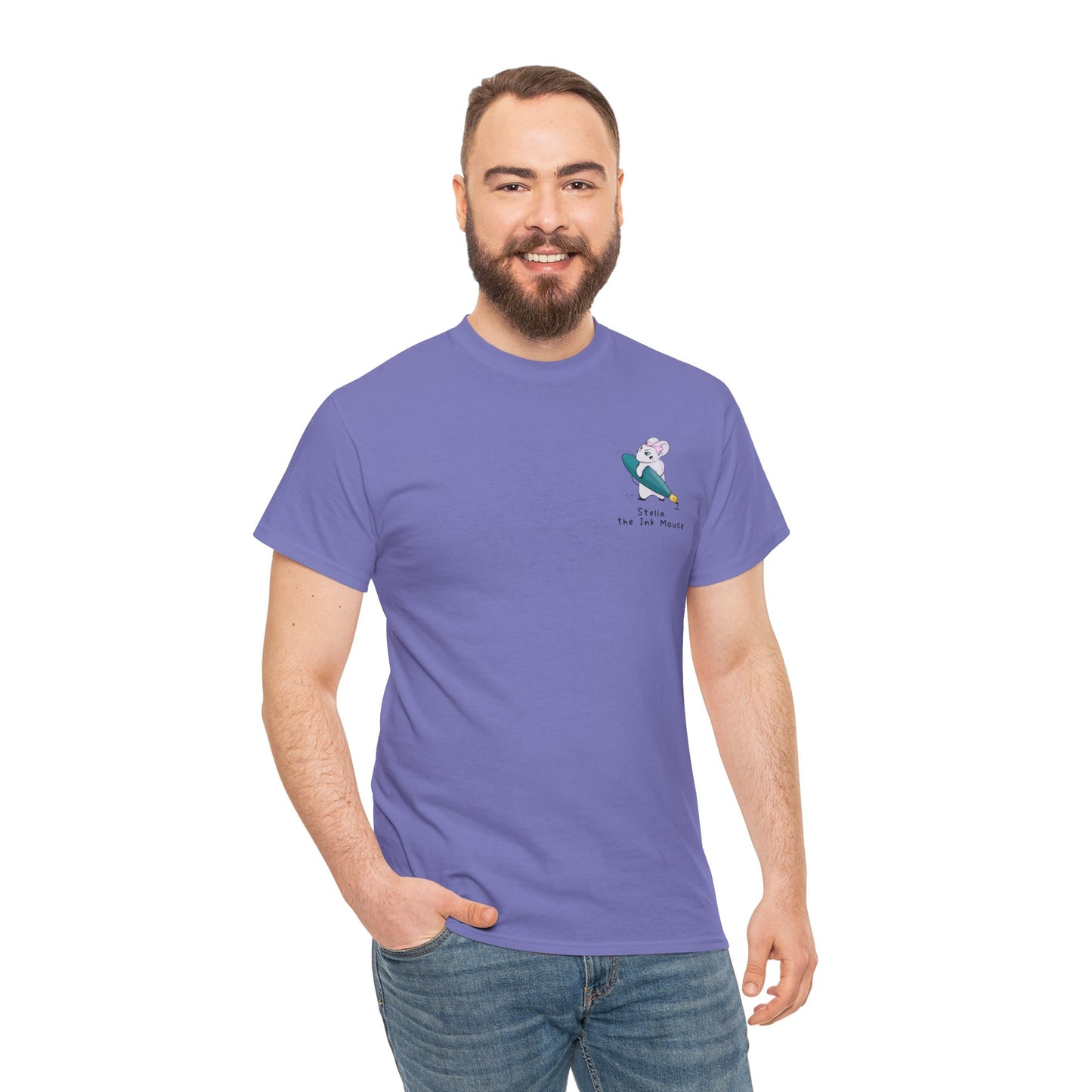 Stella the Ink Mouse Heavy Cotton Tee