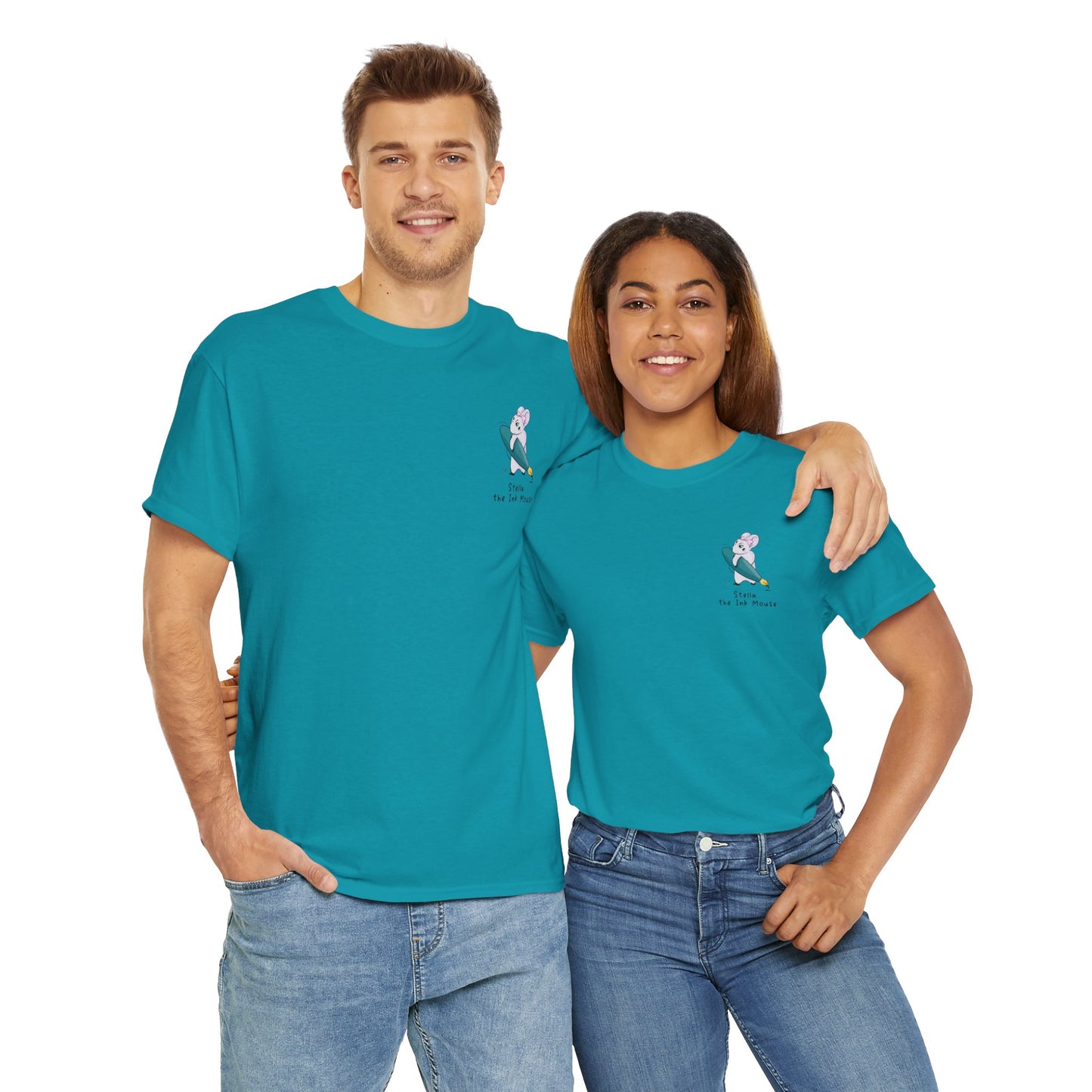 Stella the Ink Mouse Heavy Cotton Tee