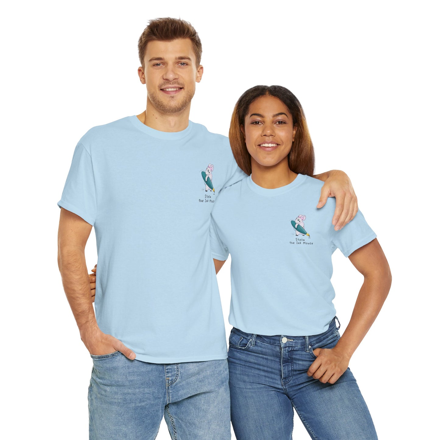 Stella the Ink Mouse Heavy Cotton Tee