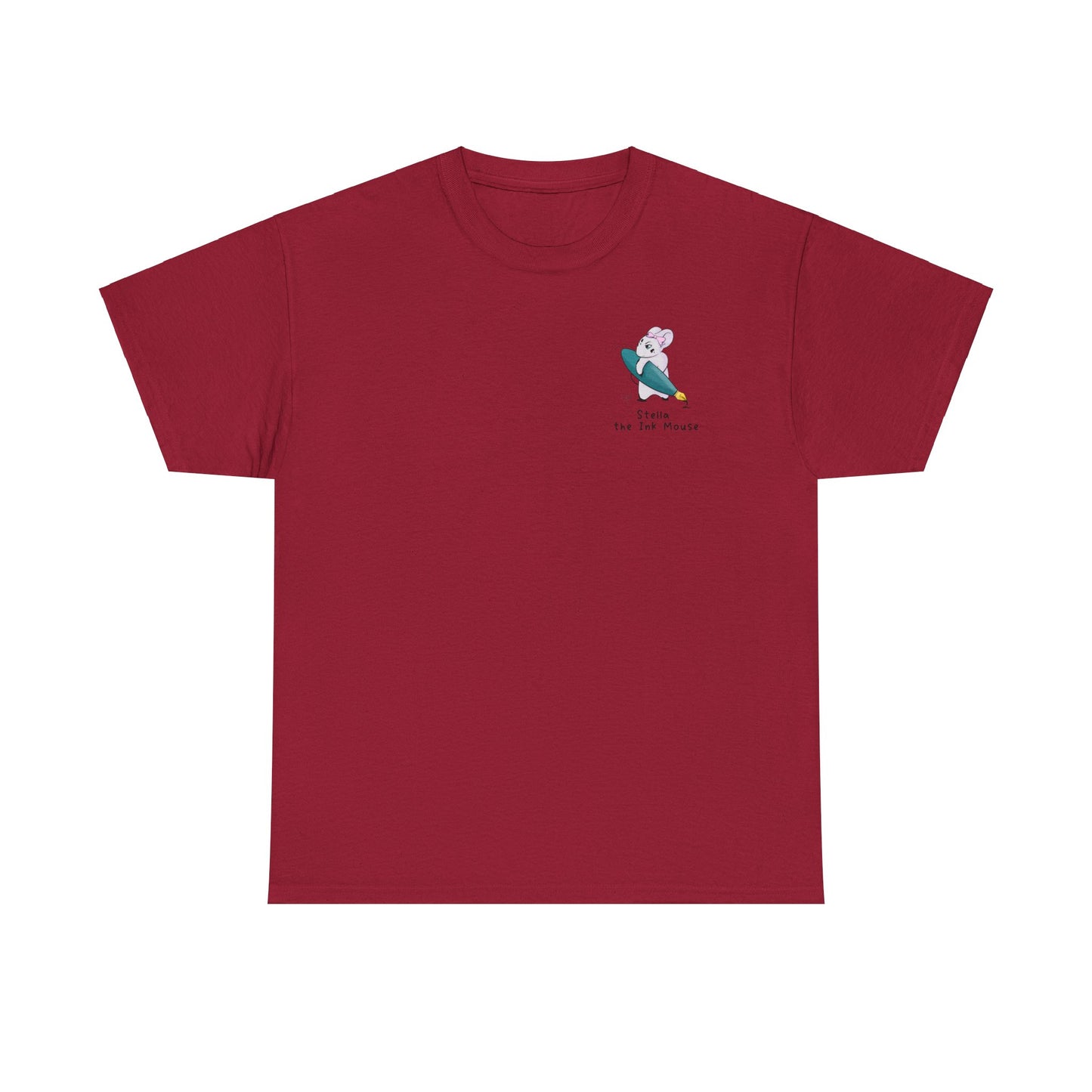 Stella the Ink Mouse Heavy Cotton Tee