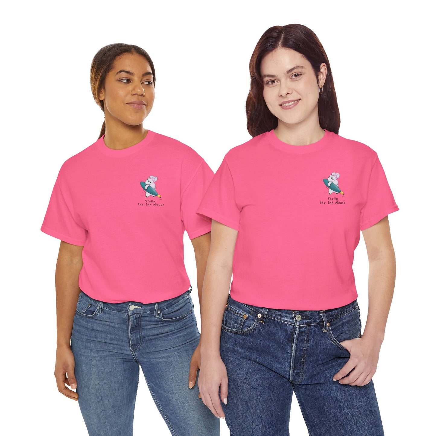 Stella the Ink Mouse Heavy Cotton Tee