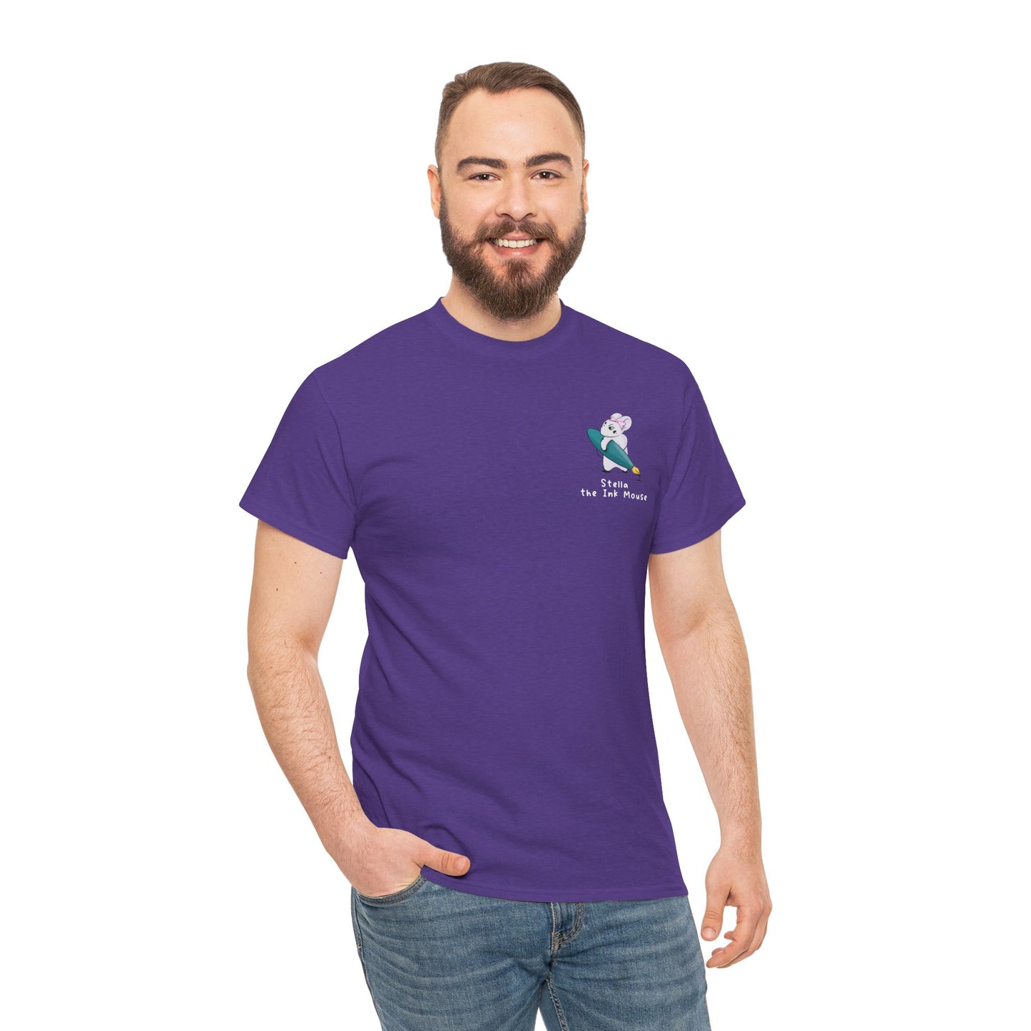 Stella the Ink Mouse Heavy Cotton Tee