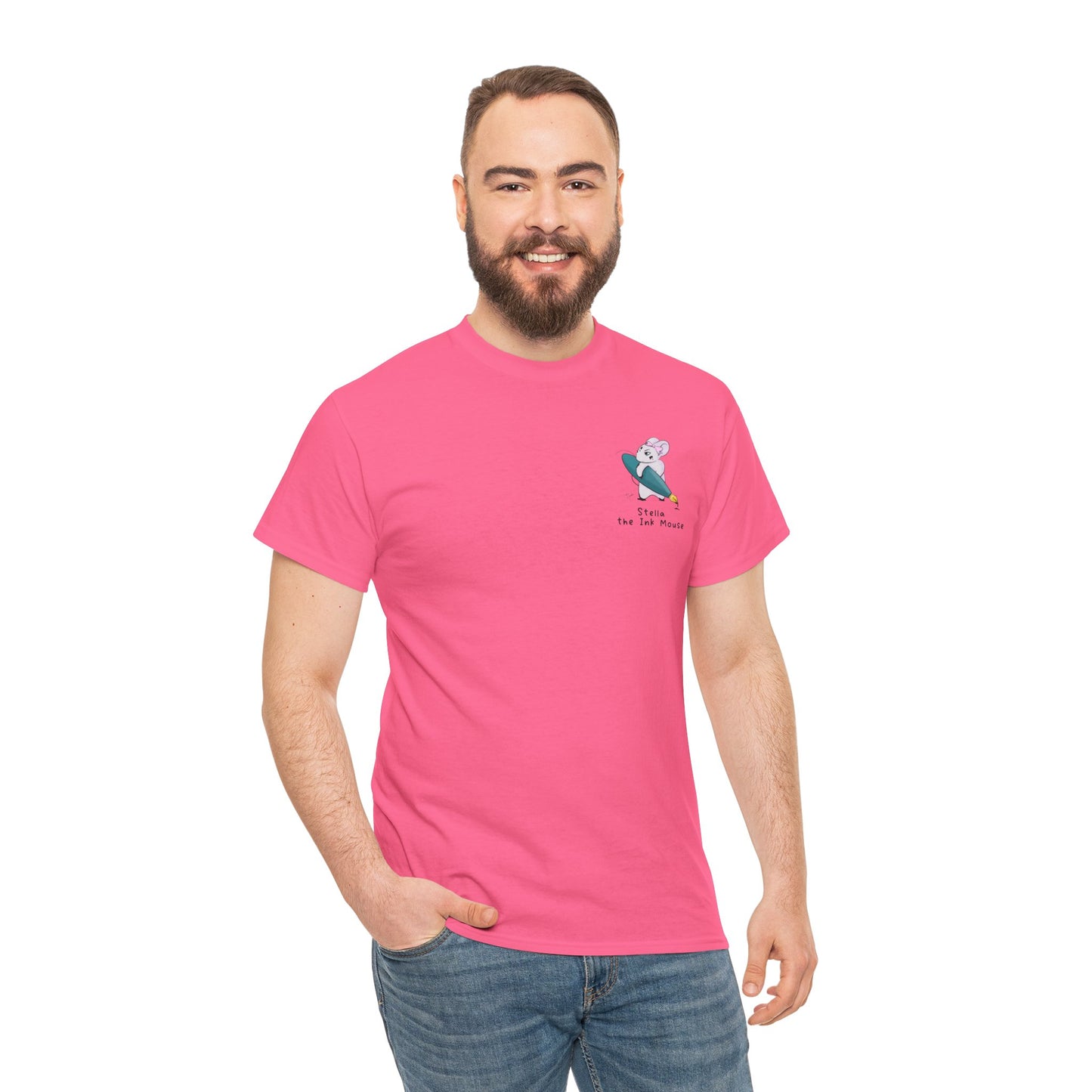 Stella the Ink Mouse Heavy Cotton Tee