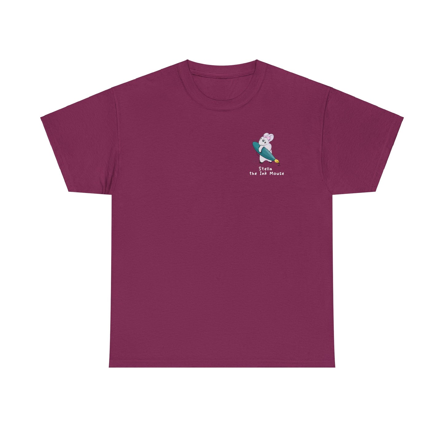 Stella the Ink Mouse Heavy Cotton Tee