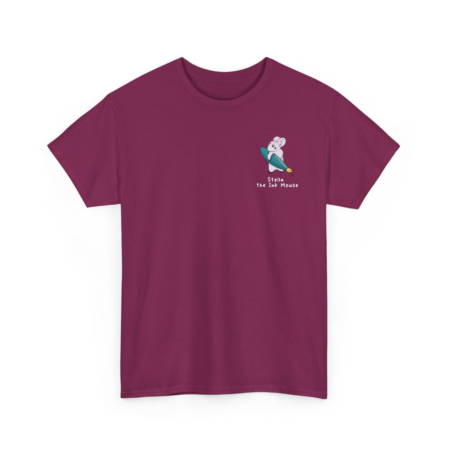 Stella the Ink Mouse Heavy Cotton Tee