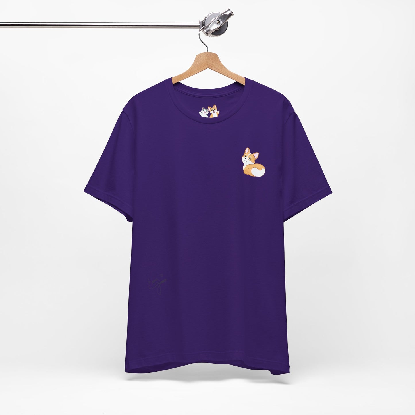 Corgi Butt - Super Soft Cotton Airlume Unisex T-Shirt
