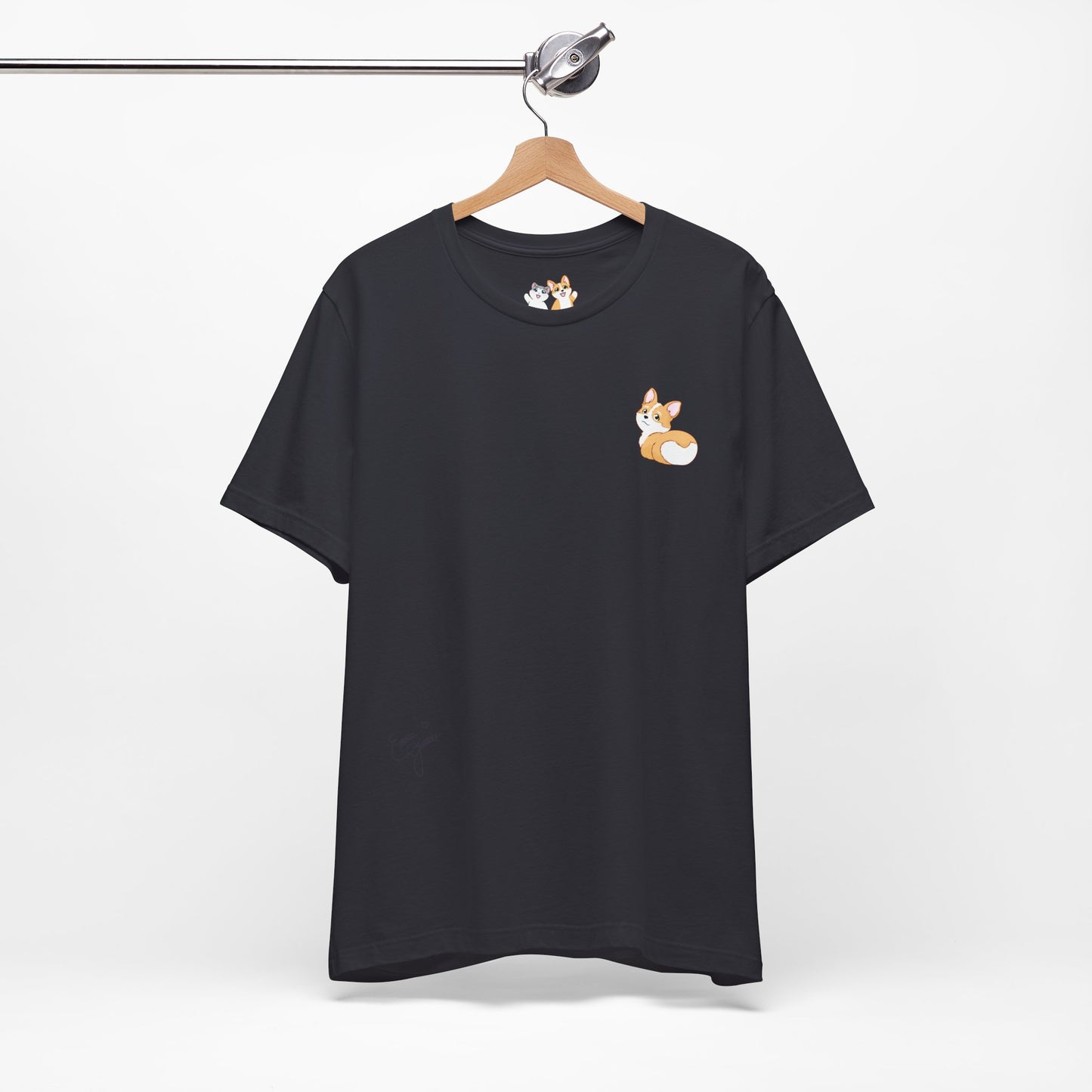 Corgi Butt - Super Soft Cotton Airlume Unisex T-Shirt