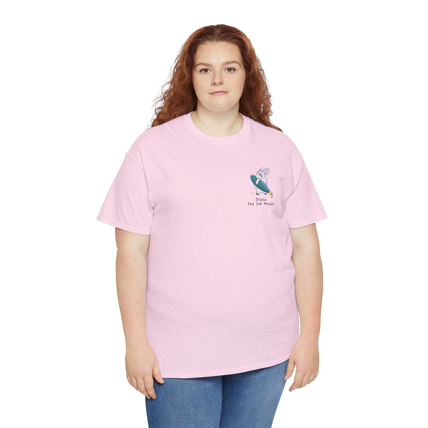 Stella the Ink Mouse Heavy Cotton Tee