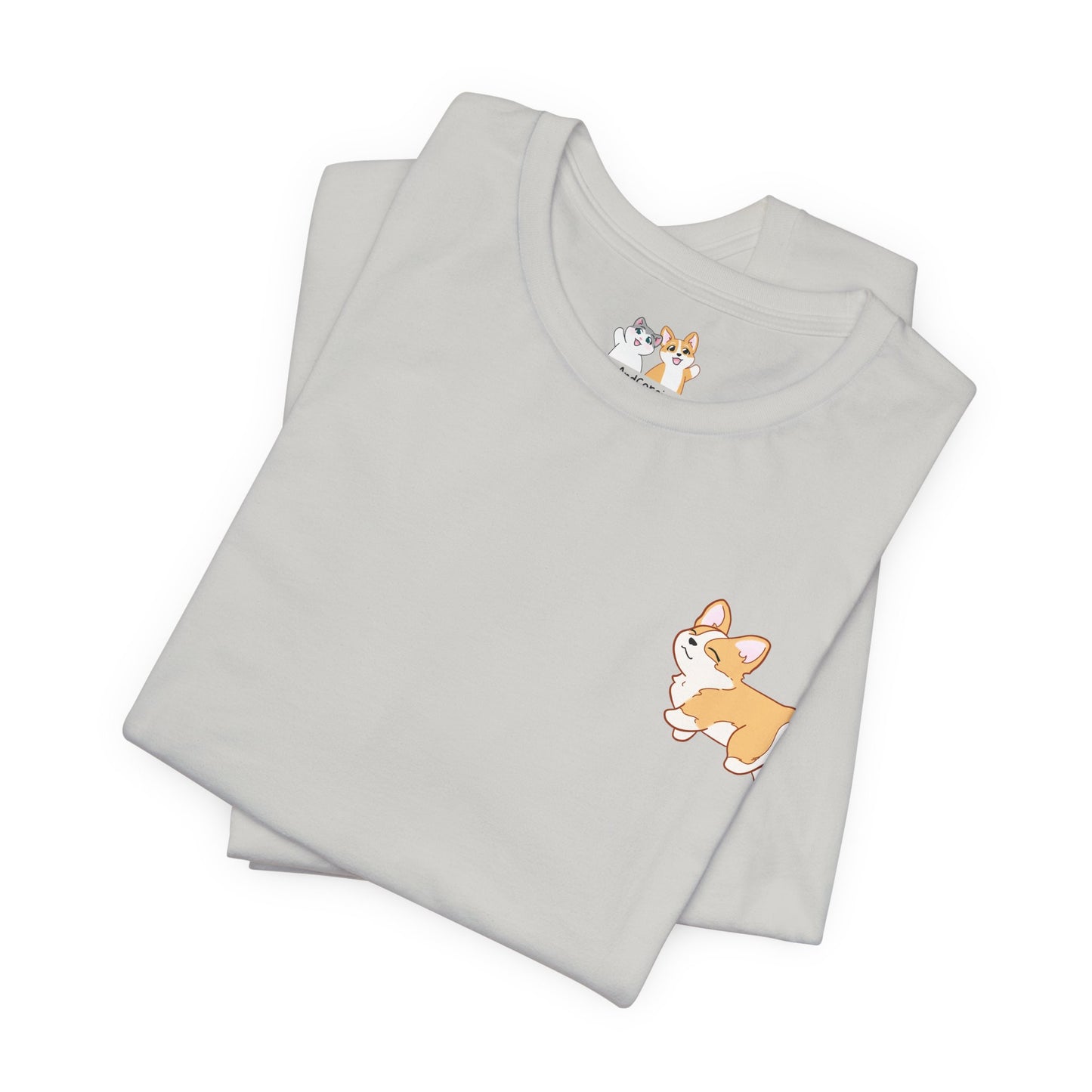 Corgi - Confidence is the Best Outfit - Super Soft Cotton Airlume Unisex T-Shirt