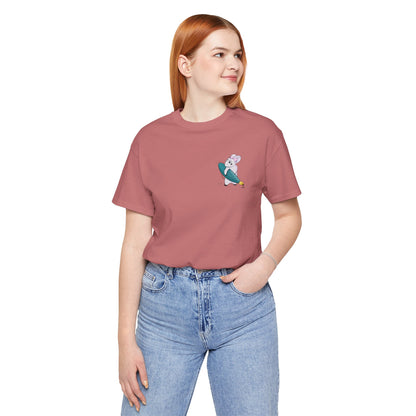 Stella the Ink Mouse — Super Soft Cotton Airlume Unisex T-Shirt