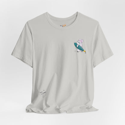 Stella the Ink Mouse — Super Soft Cotton Airlume Unisex T-Shirt