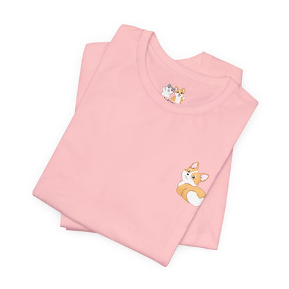 Corgi Butt - Super Soft Cotton Airlume Unisex T-Shirt