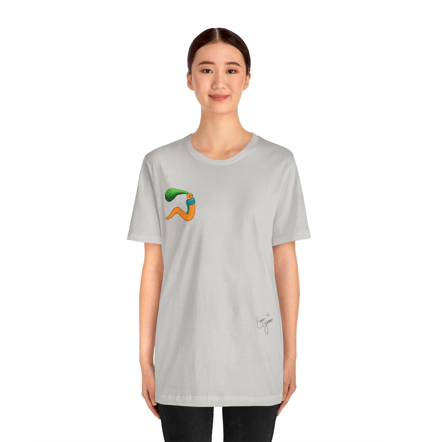 Happy CarrotWorm — Super Soft Cotton Airlume Unisex T-Shirt