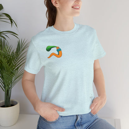 Happy CarrotWorm — Super Soft Cotton Airlume Unisex T-Shirt