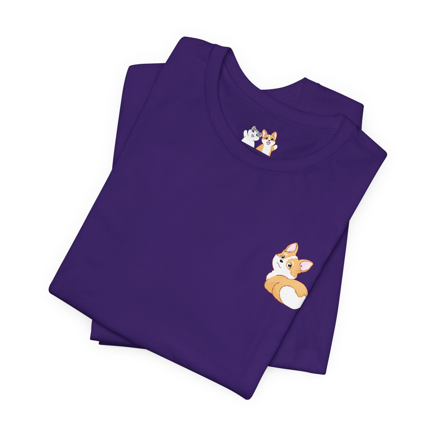 Corgi Butt - Super Soft Cotton Airlume Unisex T-Shirt