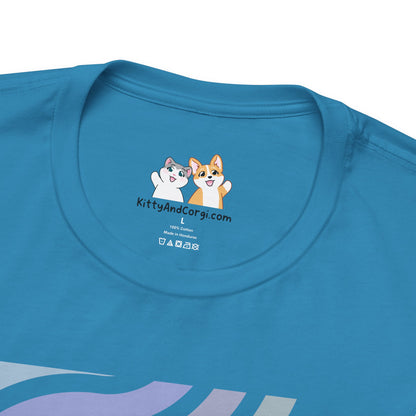 Kitty - Dream Big - Super Soft Cotton Airlume Unisex T-Shirt (Horizontal Graphic)