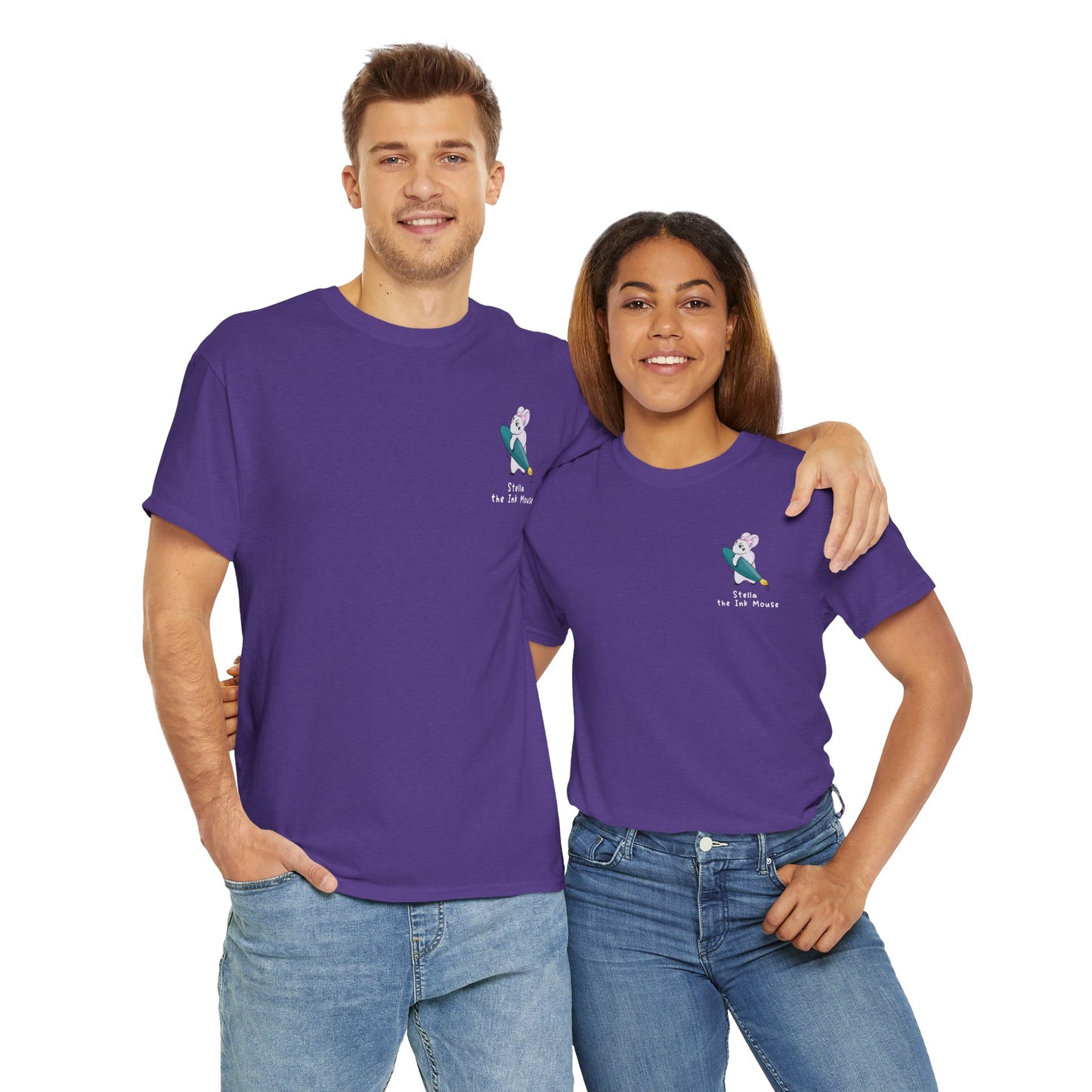 Stella the Ink Mouse Heavy Cotton Tee
