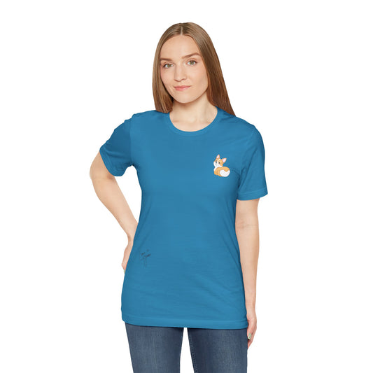 Corgi Butt - Super Soft Cotton Airlume Unisex T-Shirt