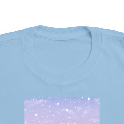 Toddler Cotton Tee – CarrotWorm's Snowy Wonder