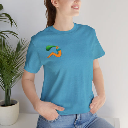 Happy CarrotWorm — Super Soft Cotton Airlume Unisex T-Shirt