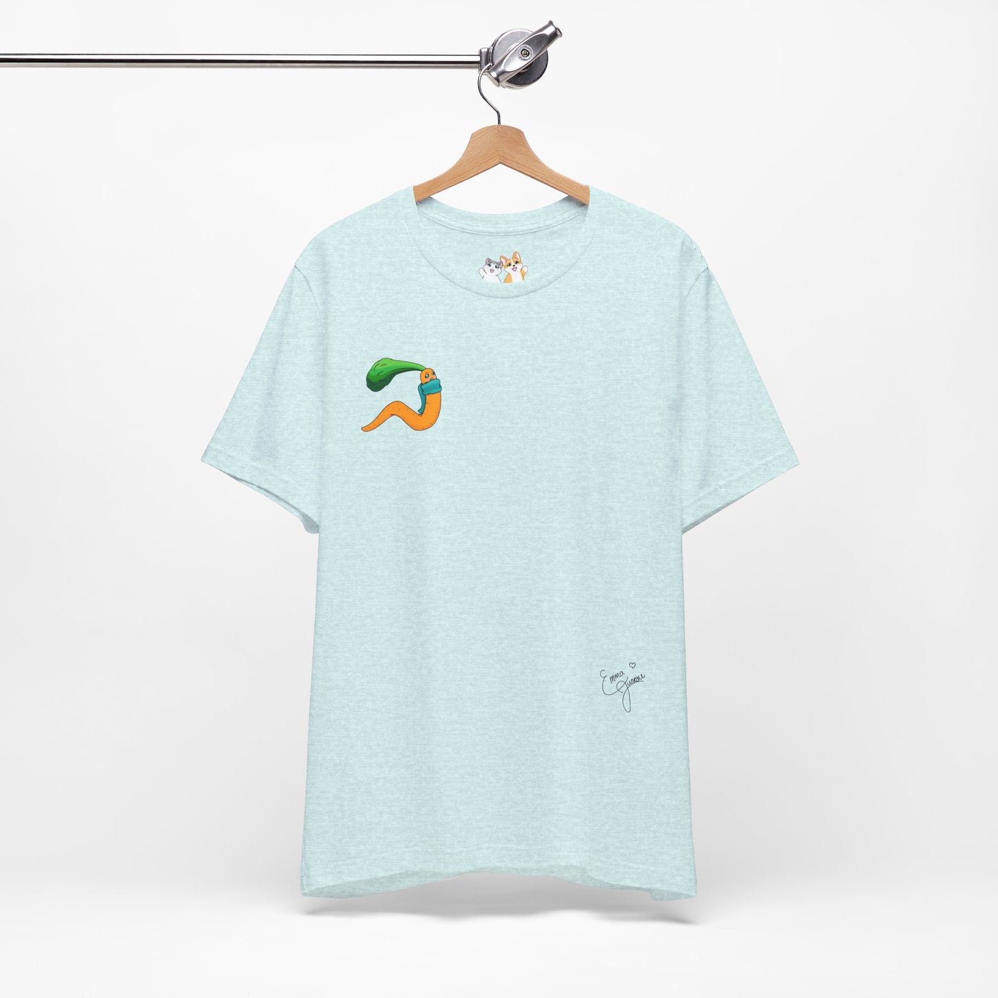 Happy CarrotWorm — Super Soft Cotton Airlume Unisex T-Shirt