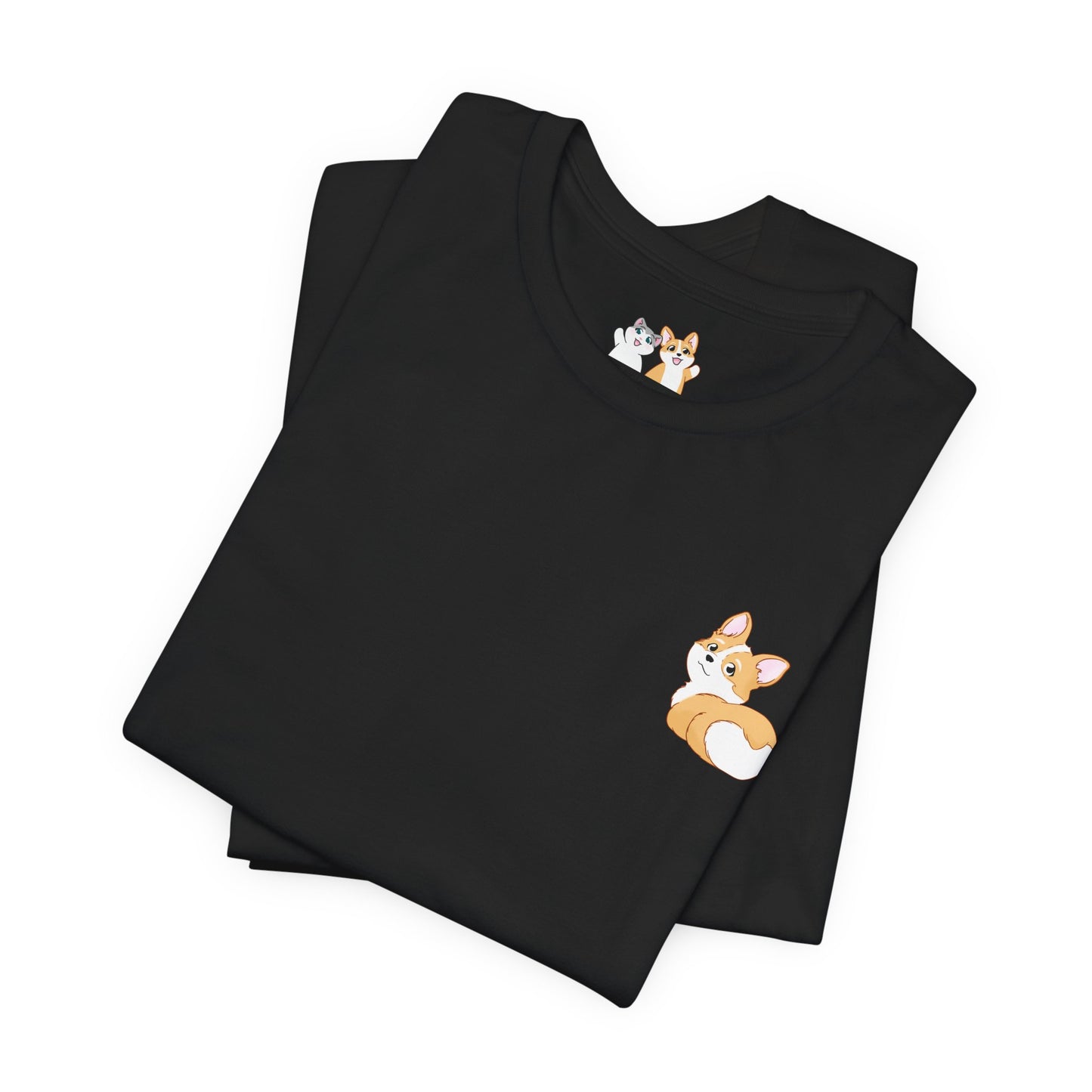 Corgi Butt - Super Soft Cotton Airlume Unisex T-Shirt