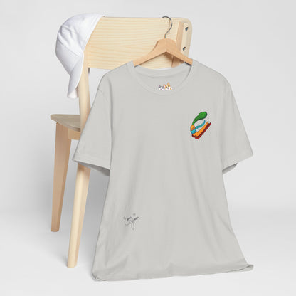 Kitty and Corgi - CarrotWorm Goes Sledding! — Super Soft Cotton Airlume Unisex T-Shirt