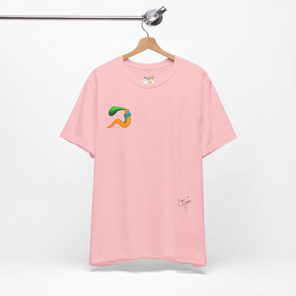 Happy CarrotWorm — Super Soft Cotton Airlume Unisex T-Shirt