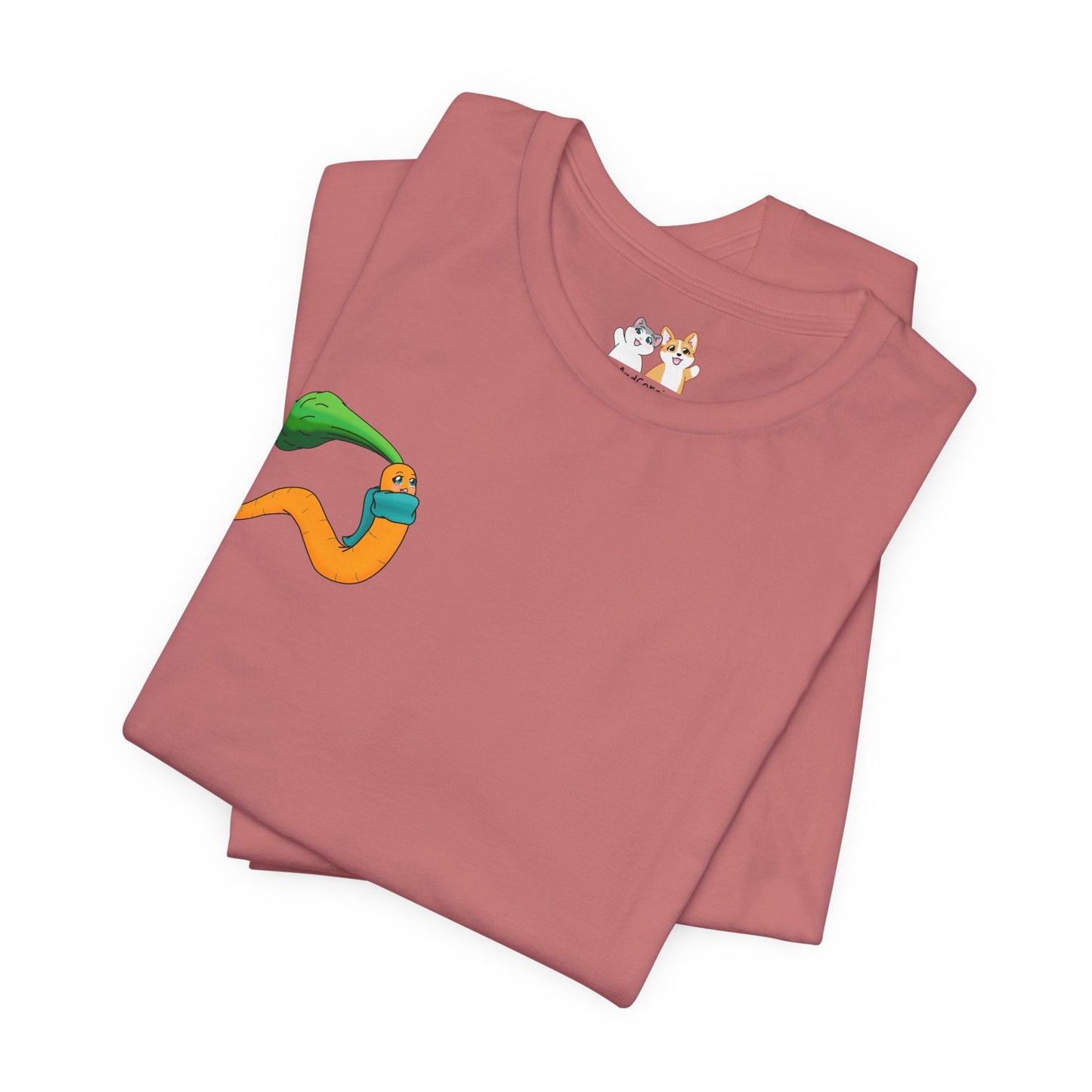 Happy CarrotWorm — Super Soft Cotton Airlume Unisex T-Shirt