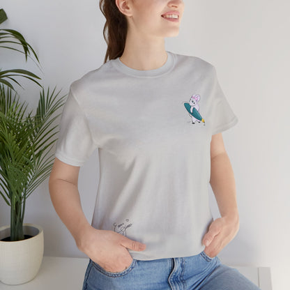 Stella the Ink Mouse — Super Soft Cotton Airlume Unisex T-Shirt