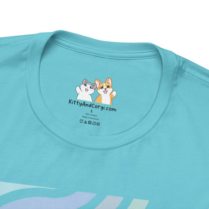 Kitty - Dream Big - Super Soft Cotton Airlume Unisex T-Shirt (Horizontal Graphic)