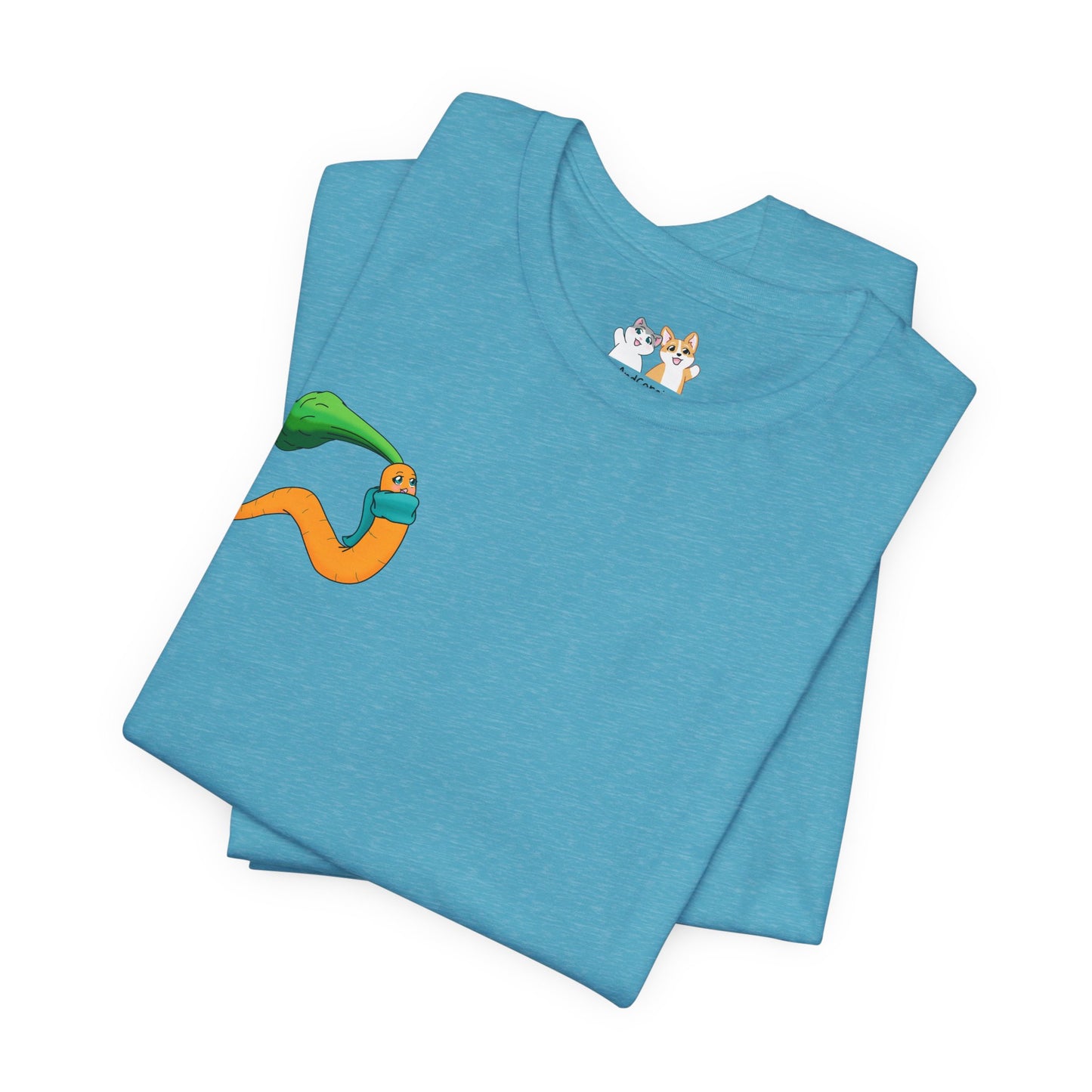 Happy CarrotWorm — Super Soft Cotton Airlume Unisex T-Shirt