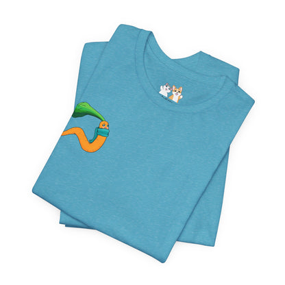 Happy CarrotWorm — Super Soft Cotton Airlume Unisex T-Shirt