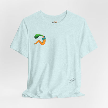 Happy CarrotWorm — Super Soft Cotton Airlume Unisex T-Shirt