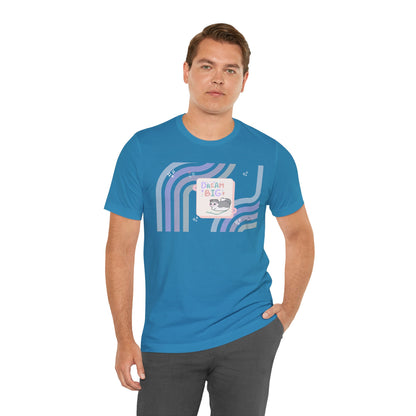 Kitty - Dream Big - Super Soft Cotton Airlume Unisex T-Shirt (Horizontal Graphic)