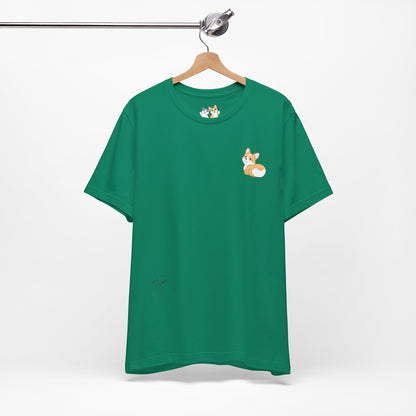 Corgi Butt - Super Soft Cotton Airlume Unisex T-Shirt