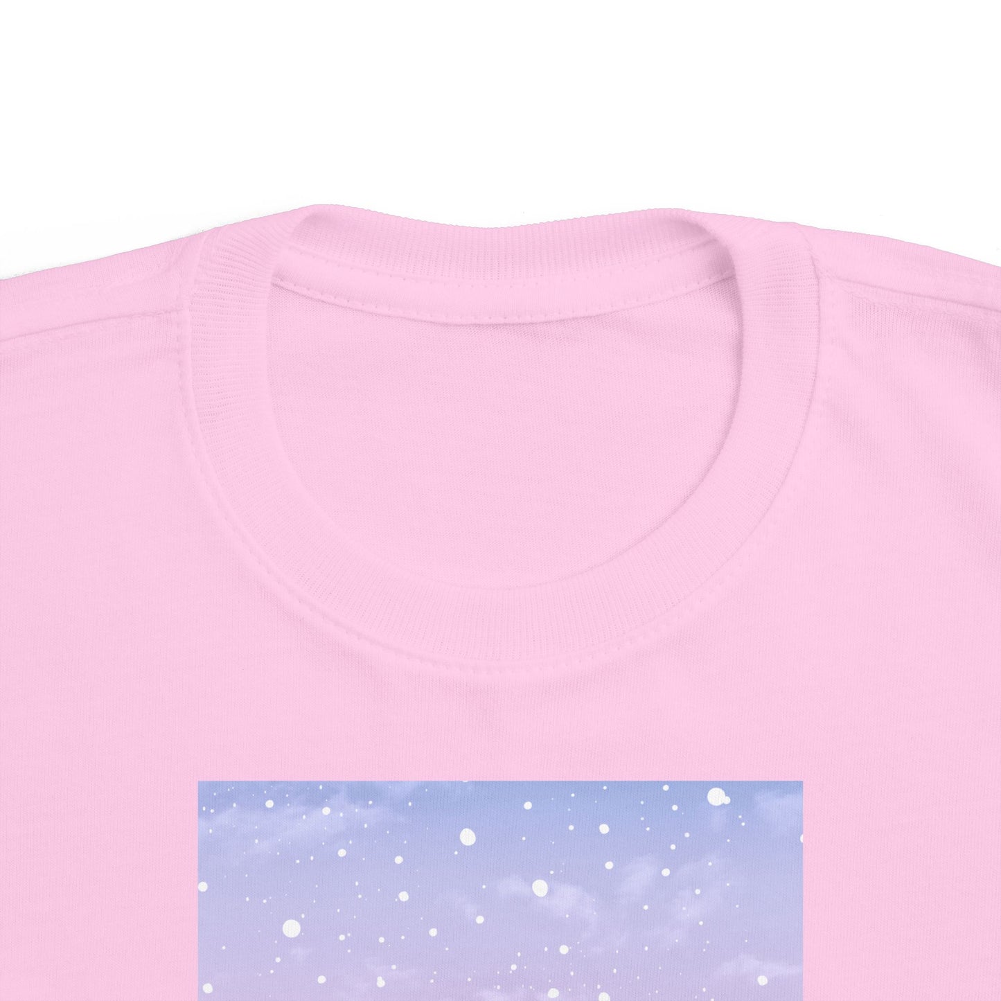 Toddler Cotton Tee – CarrotWorm's Snowy Wonder