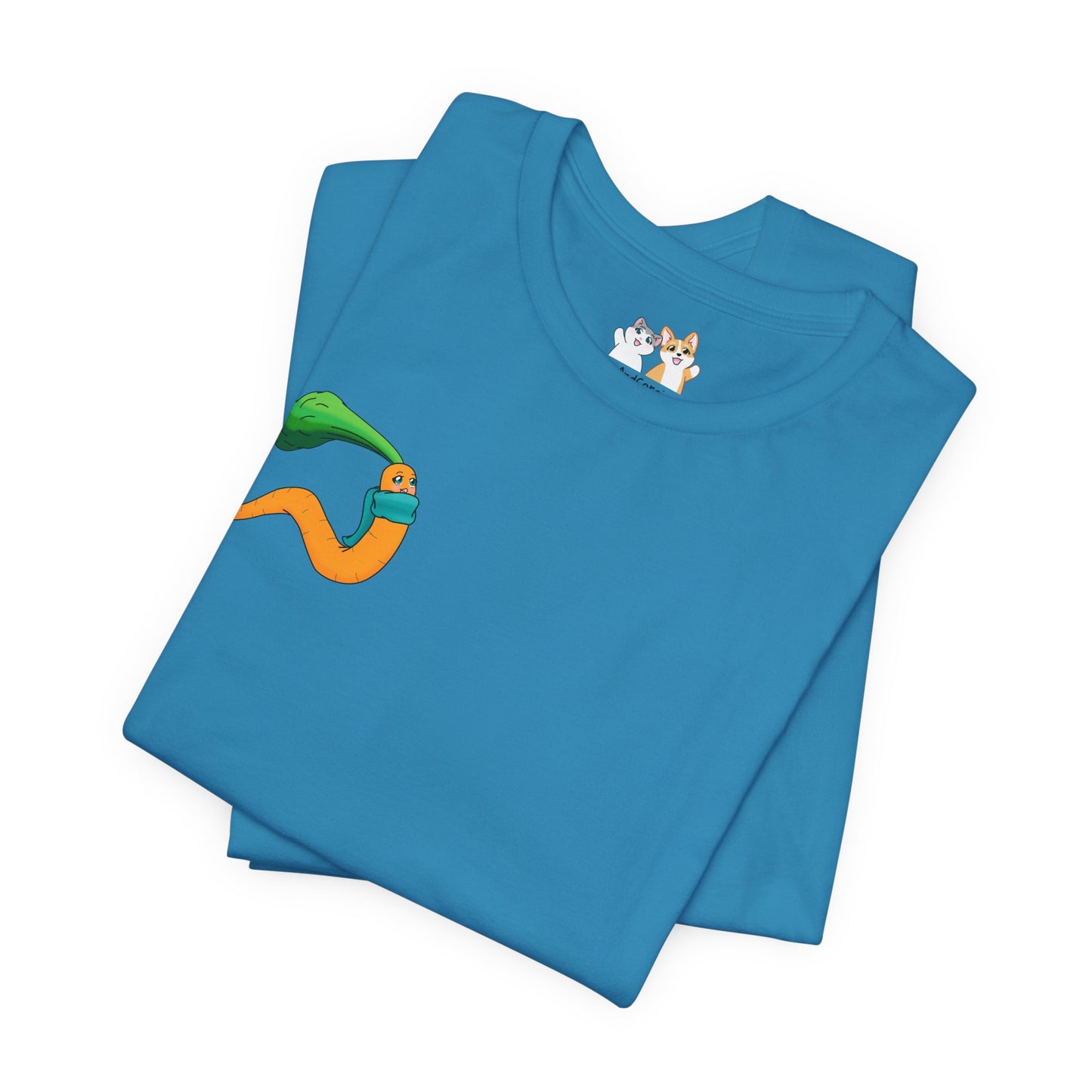 Happy CarrotWorm — Super Soft Cotton Airlume Unisex T-Shirt