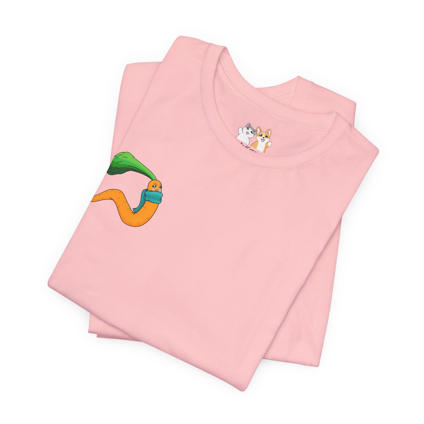 Happy CarrotWorm — Super Soft Cotton Airlume Unisex T-Shirt