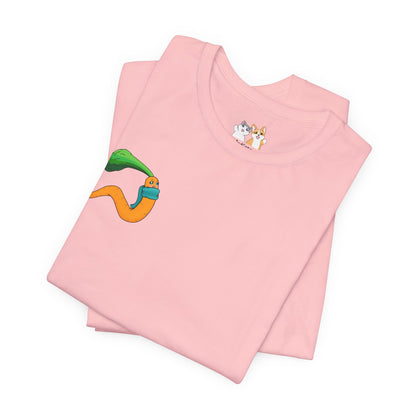 Happy CarrotWorm — Super Soft Cotton Airlume Unisex T-Shirt
