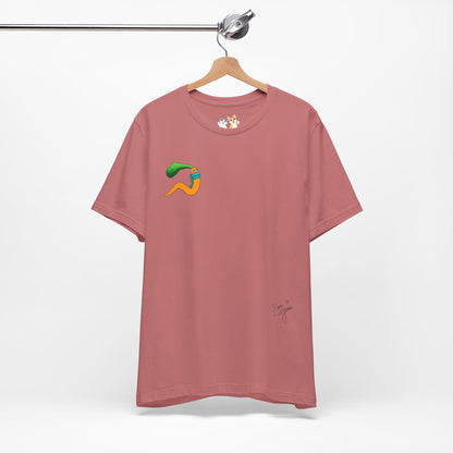 Happy CarrotWorm — Super Soft Cotton Airlume Unisex T-Shirt