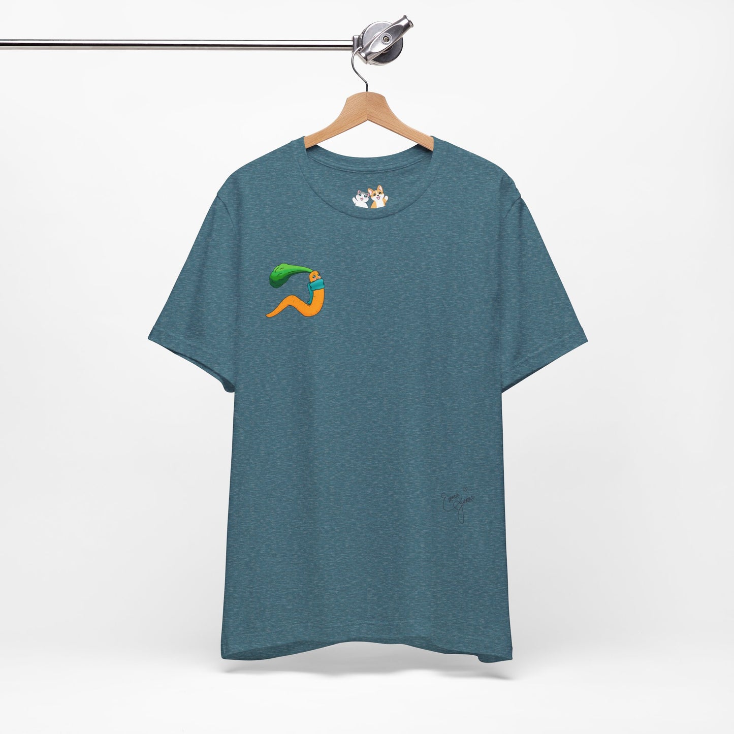Happy CarrotWorm — Super Soft Cotton Airlume Unisex T-Shirt