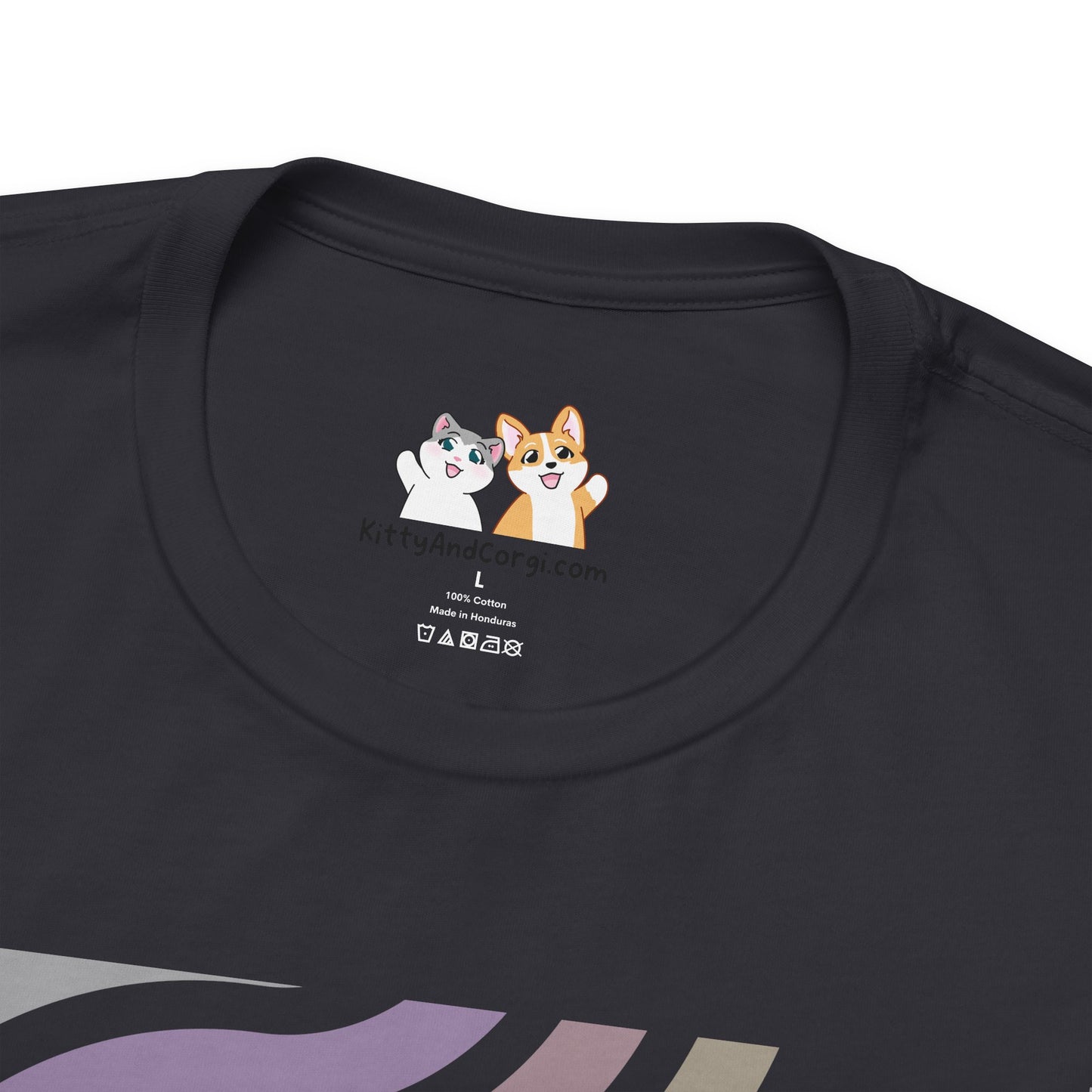 Kitty - Dream Big - Super Soft Cotton Airlume Unisex T-Shirt (Horizontal Graphic)