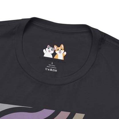 Kitty - Dream Big - Super Soft Cotton Airlume Unisex T-Shirt (Horizontal Graphic)