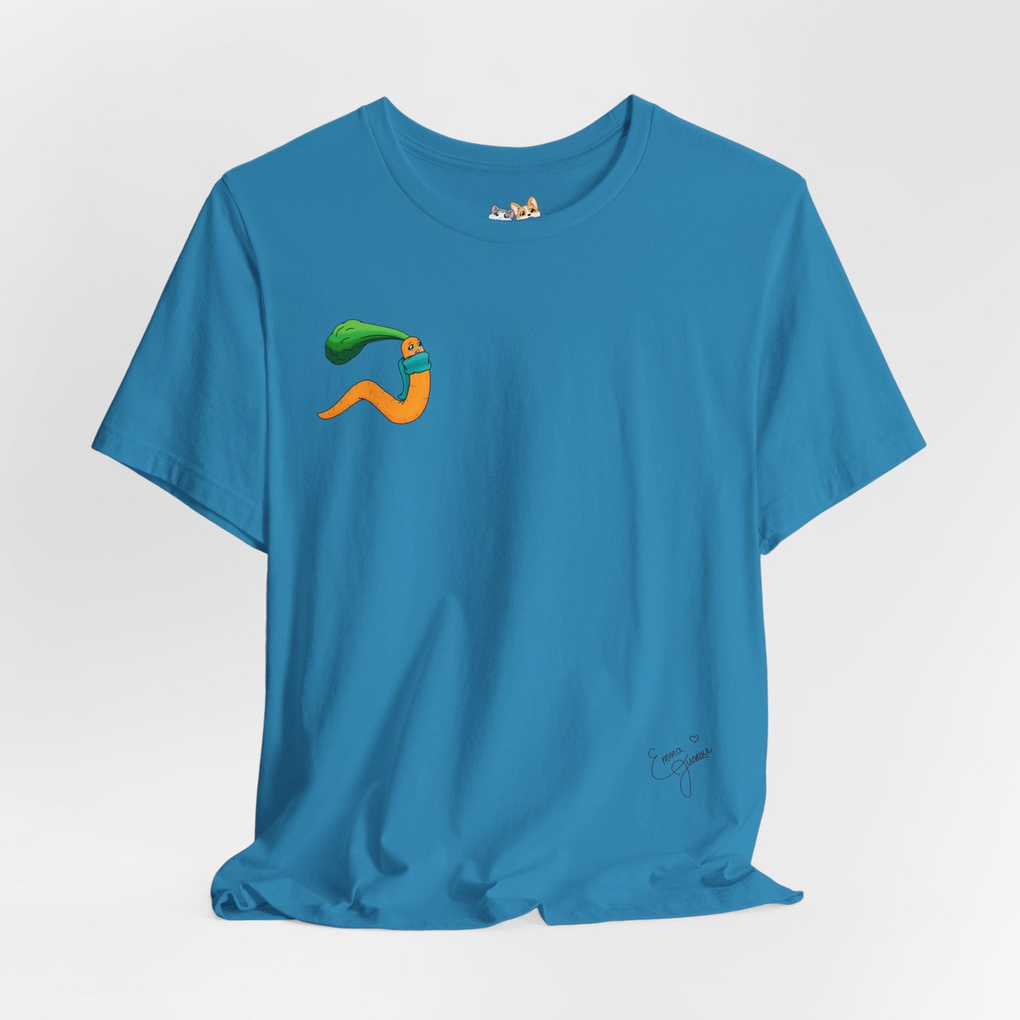 Happy CarrotWorm — Super Soft Cotton Airlume Unisex T-Shirt