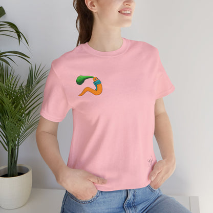Happy CarrotWorm — Super Soft Cotton Airlume Unisex T-Shirt