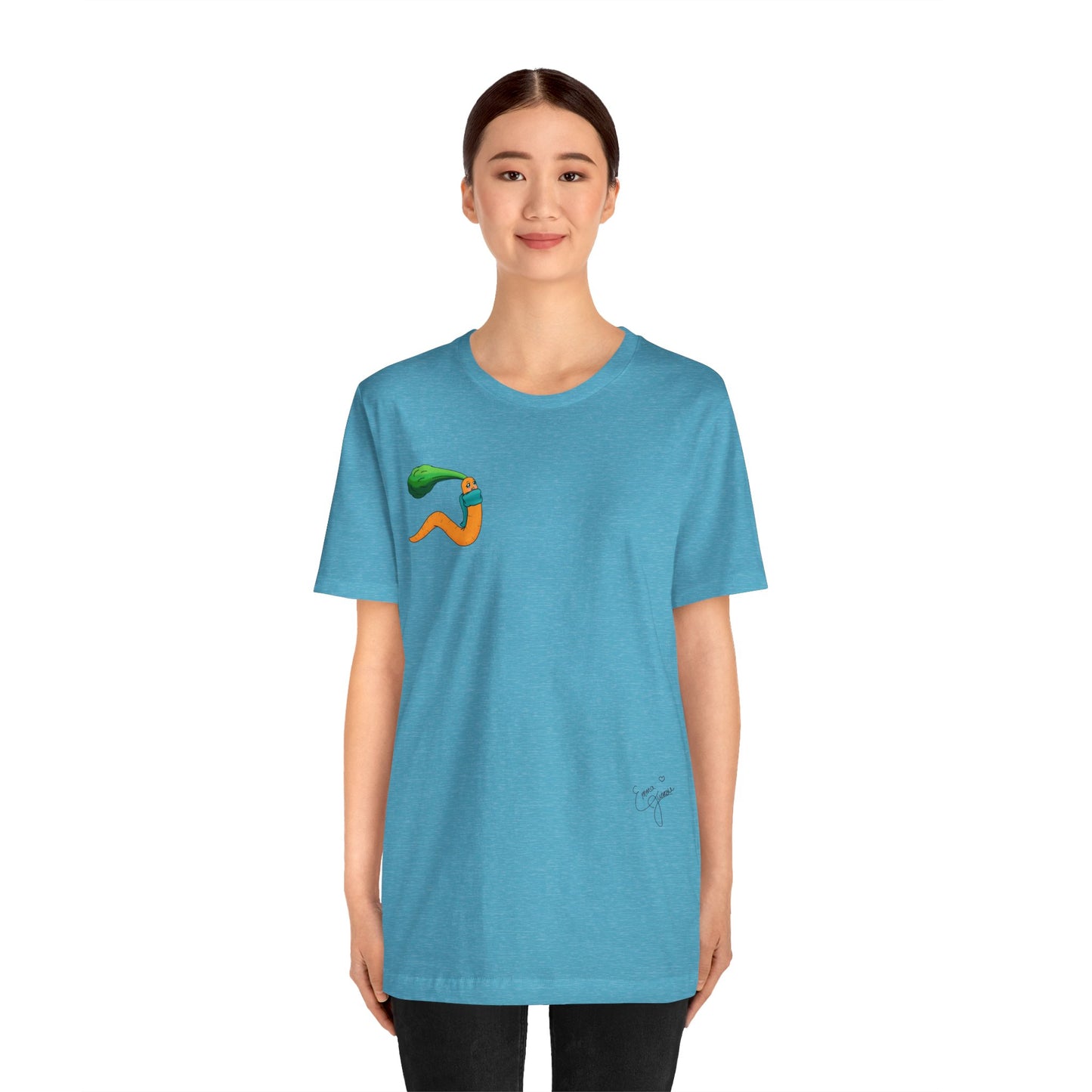Happy CarrotWorm — Super Soft Cotton Airlume Unisex T-Shirt